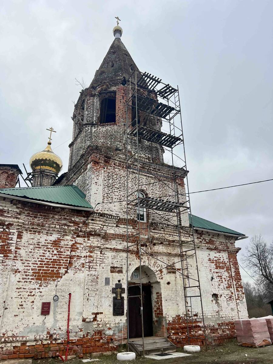 Церковь Вознесения Господня, Семеть (Кстовский район, Нижегородская область). архитектурные детали