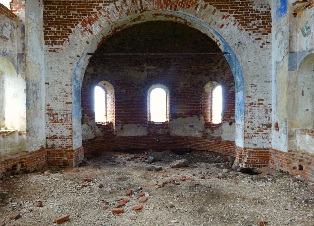 Церковь Воскресения Христова, Воскресенское, урочище (Ростовский район, Ярославская область). интерьер и убранство