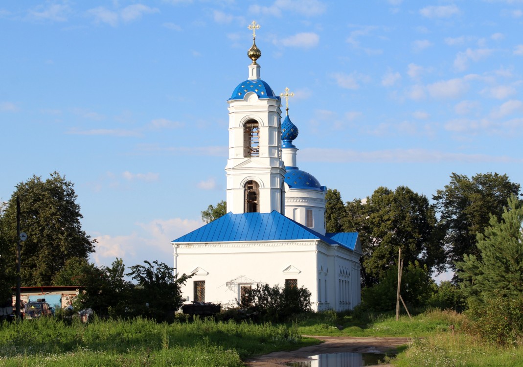 Николо-Перевоз. Церковь Рождества Пресвятой Богородицы. фасады