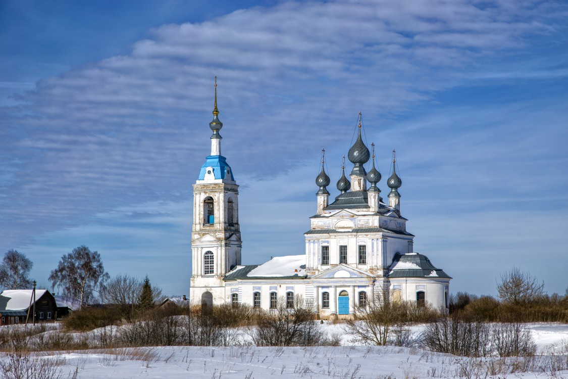 Савинское. Церковь Рождества Пресвятой Богородицы. фасады