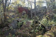 Церковь Воздвижения Креста Господня, упавшие купола<br>, Большое Филино, Ковернинский район, Нижегородская область