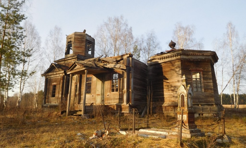Церковь Иоанна Богослова, Марково (Ковернинский район, Нижегородская область). фасады
