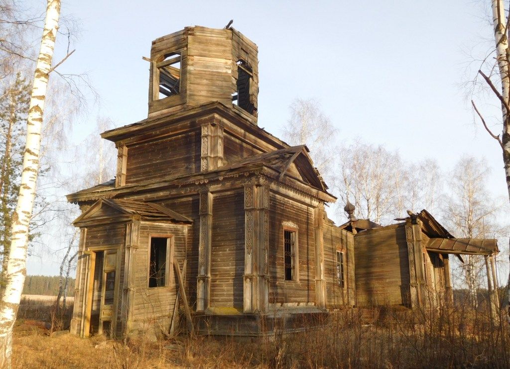 Церковь Иоанна Богослова, Марково (Ковернинский район, Нижегородская область). фасады