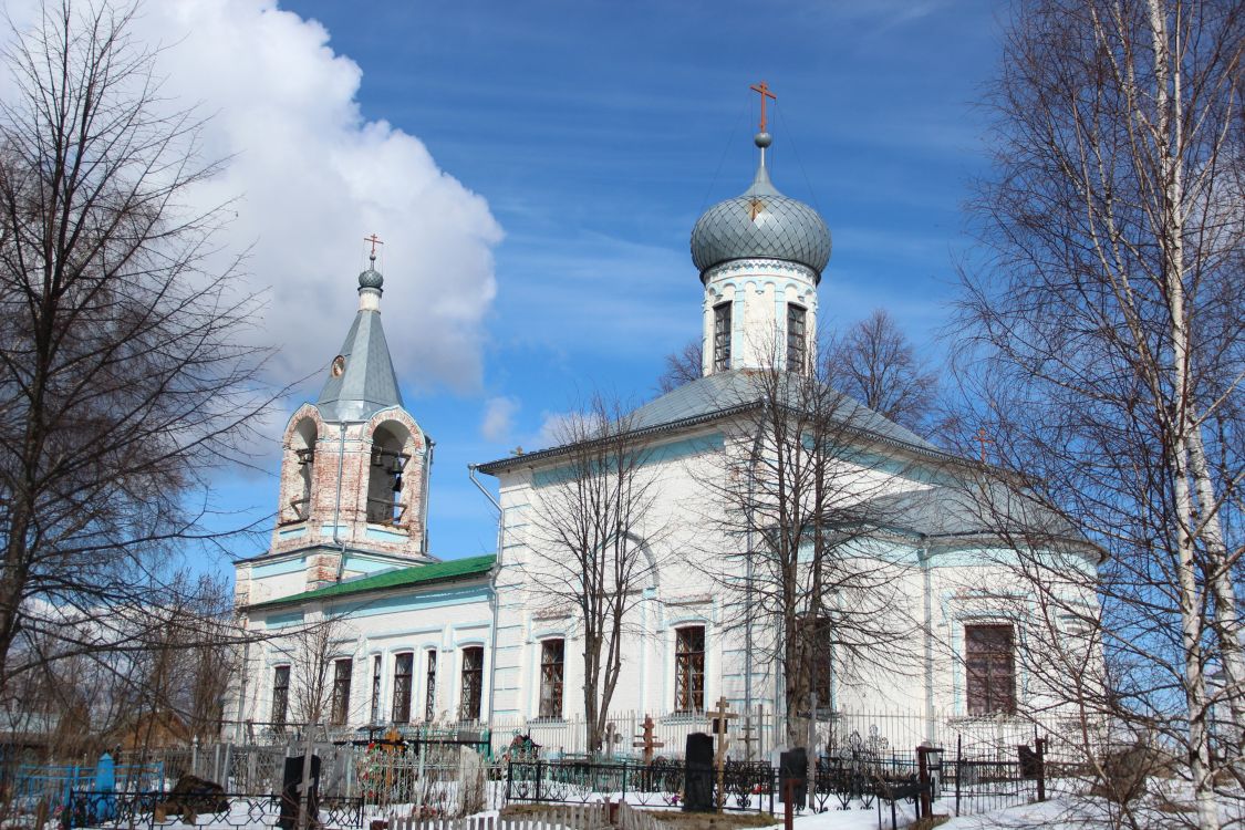 Церковь Тихвинской иконы Божией Матери, Романово (Переславский район и г. Переславль-Залесский, Ярославская область). фасады
