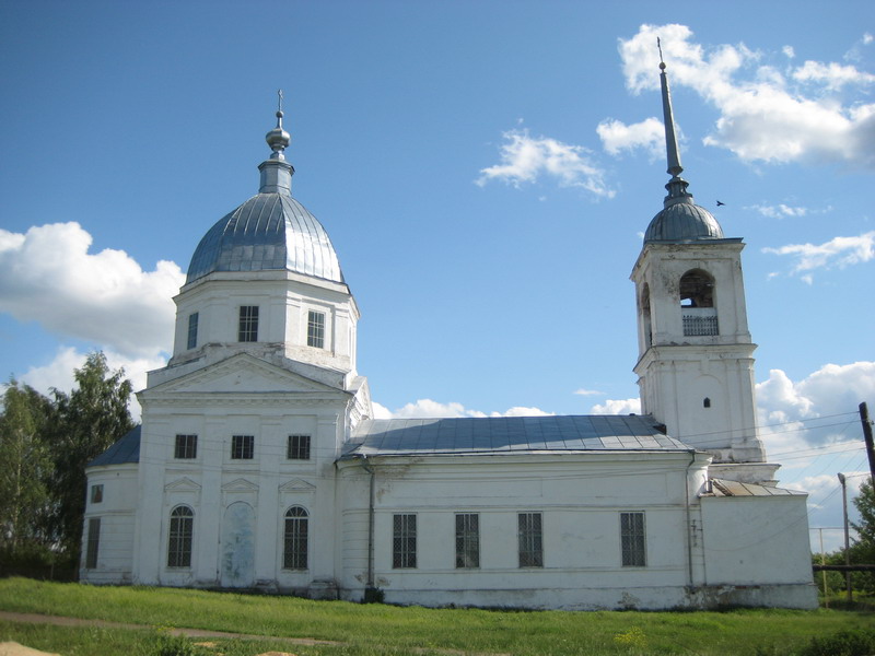 Церковь Вознесения Господня, Степаново (Арзамасский район и г. Арзамас, Нижегородская область). фасады, Вид с севера