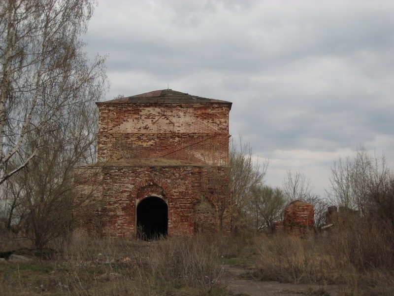 Веригино. Церковь Покрова Пресвятой Богородицы. фасады, Вид с запада