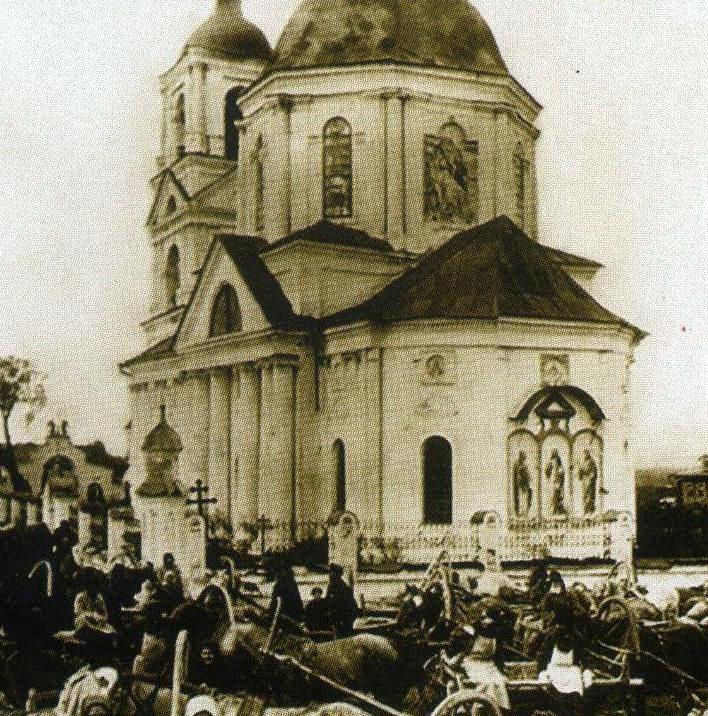 Вад. Церковь Покрова Пресвятой Богородицы. архивная фотография, Дата съемки неизвестна