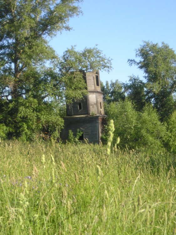 Николая Чудотворца церковь, Кошелево (Ковернинский район, Нижегородская область). общий вид в ландшафте