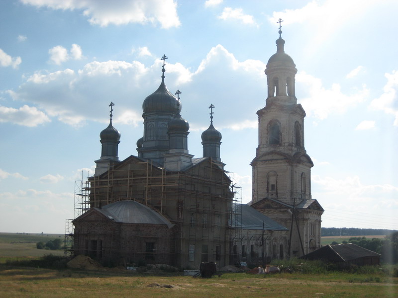 Церковь Спаса Всемилостивого, Нуча (Ардатовский район, Нижегородская область). дополнительная информация, Вид с северо-востока		      