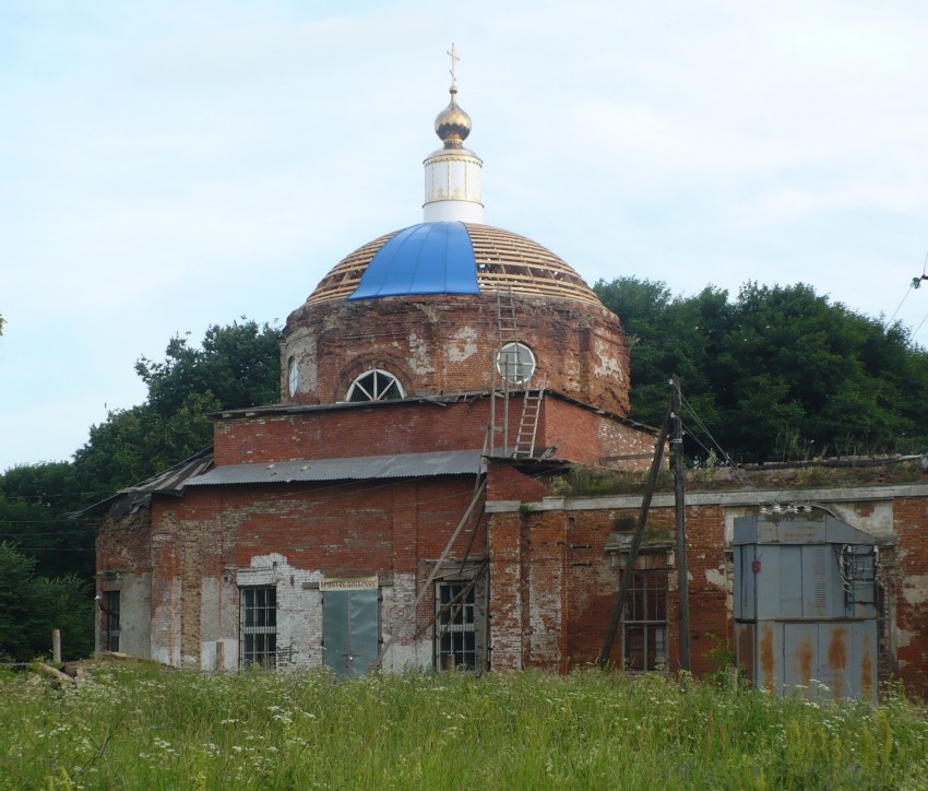 Церковь Спаса Преображения, Спас-Конино (Алексинский район и пос. Новогуровский, Тульская область). фасады