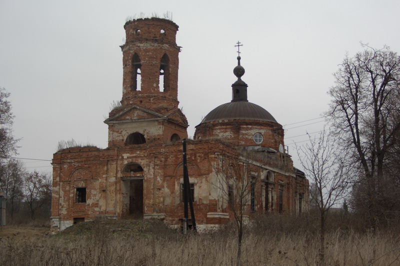 Церковь Спаса Преображения, Спас-Конино (Алексинский район и пос. Новогуровский, Тульская область). фасады
