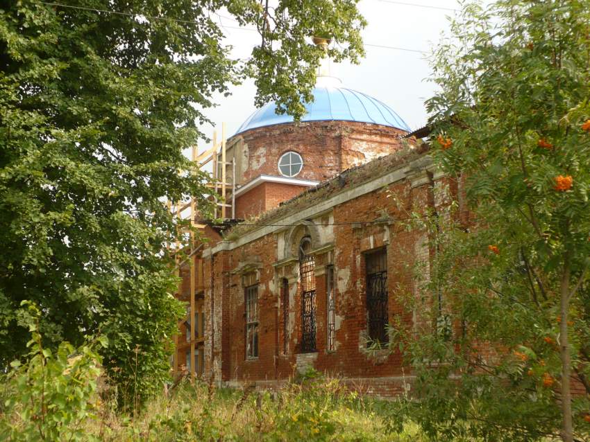 Церковь Спаса Преображения, Спас-Конино (Алексинский район и пос. Новогуровский, Тульская область). фасады