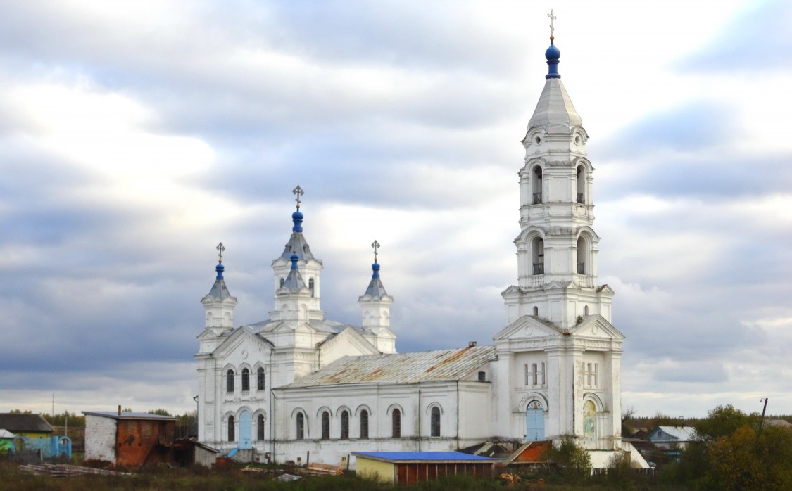 Церковь Покрова Пресвятой Богородицы, Кремёнки (Дивеевский район, Нижегородская область). фасады