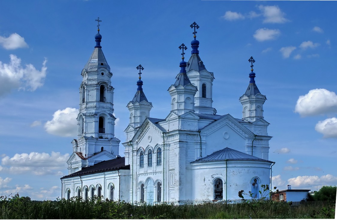 Церковь Покрова Пресвятой Богородицы, Кремёнки (Дивеевский район, Нижегородская область). фасады