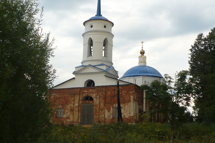 Спас-Конино. Церковь Спаса Преображения. фасады