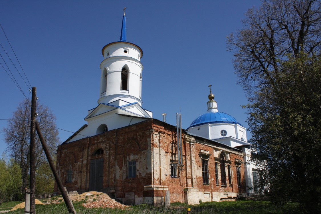 Церковь Спаса Преображения, Спас-Конино (Алексинский район и пос. Новогуровский, Тульская область). фасады
