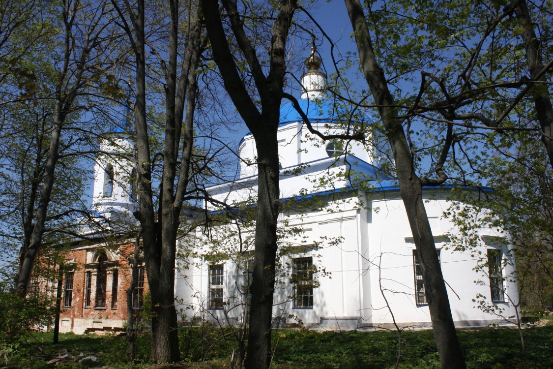 Церковь Спаса Преображения, Спас-Конино (Алексинский район и пос. Новогуровский, Тульская область). фасады