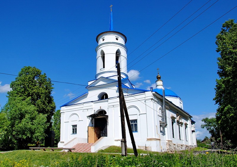 Церковь Спаса Преображения, Спас-Конино (Алексинский район и пос. Новогуровский, Тульская область). фасады