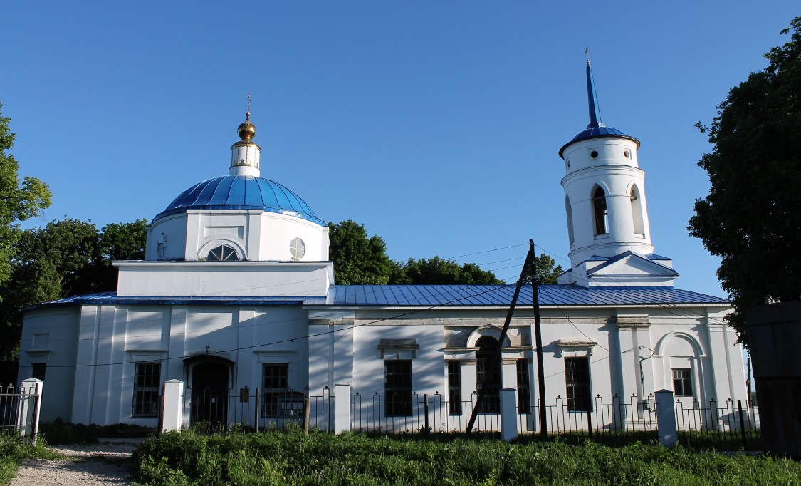 Церковь Спаса Преображения, Спас-Конино (Алексинский район и пос. Новогуровский, Тульская область). фасады