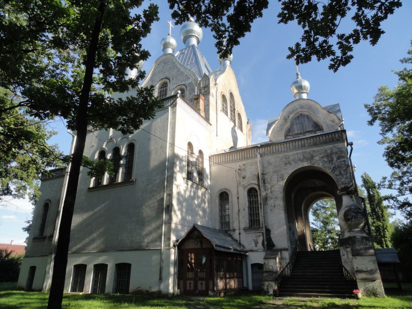 Тарту. Церковь Александра Невского. фасады