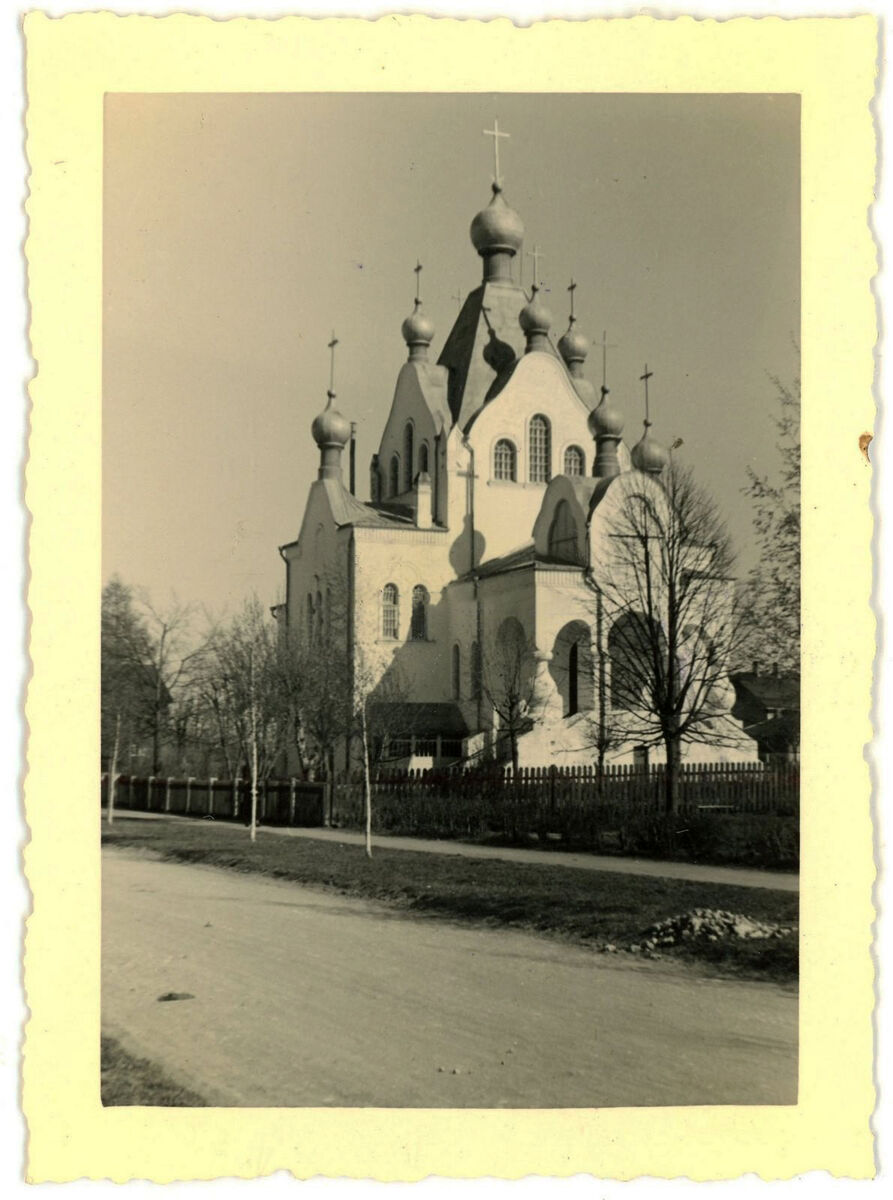 Церковь Александра Невского, Тарту (Тартумаа, Эстония). архивная фотография, Фото с аукциона e-bay.de