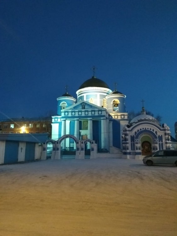 Собор Казанской иконы Божией Матери, Ачинск (Ачинский район и г. Ачинск, Красноярский край). фасады