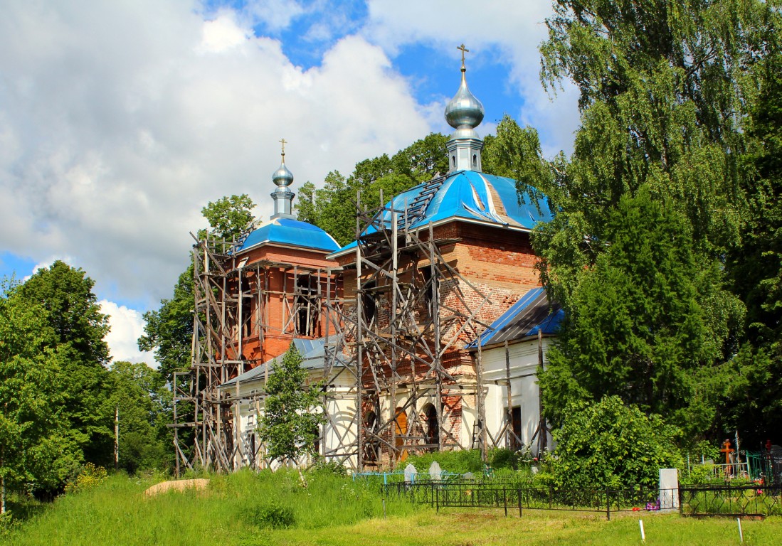 Рогозинино. Церковь Сретения Господня. фасады