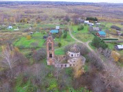 Церковь Покрова Пресвятой Богородицы, Вид с юга, фото с квадрокоптера.<br>, Пожарское, Переславский район и г. Переславль-Залесский, Ярославская область