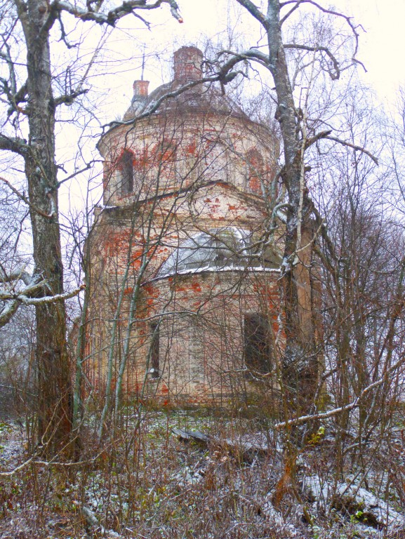 Пожарское. Церковь Покрова Пресвятой Богородицы. фасады