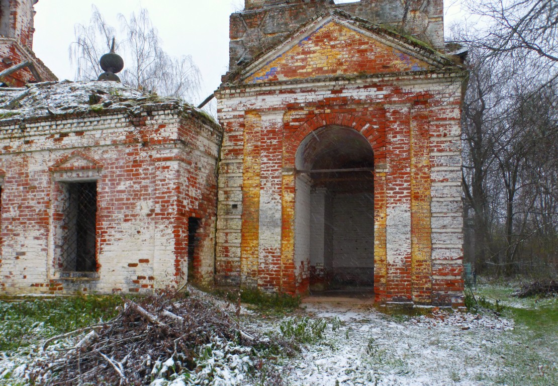 Церковь Покрова Пресвятой Богородицы, Пожарское (Переславский район и г. Переславль-Залесский, Ярославская область). архитектурные детали