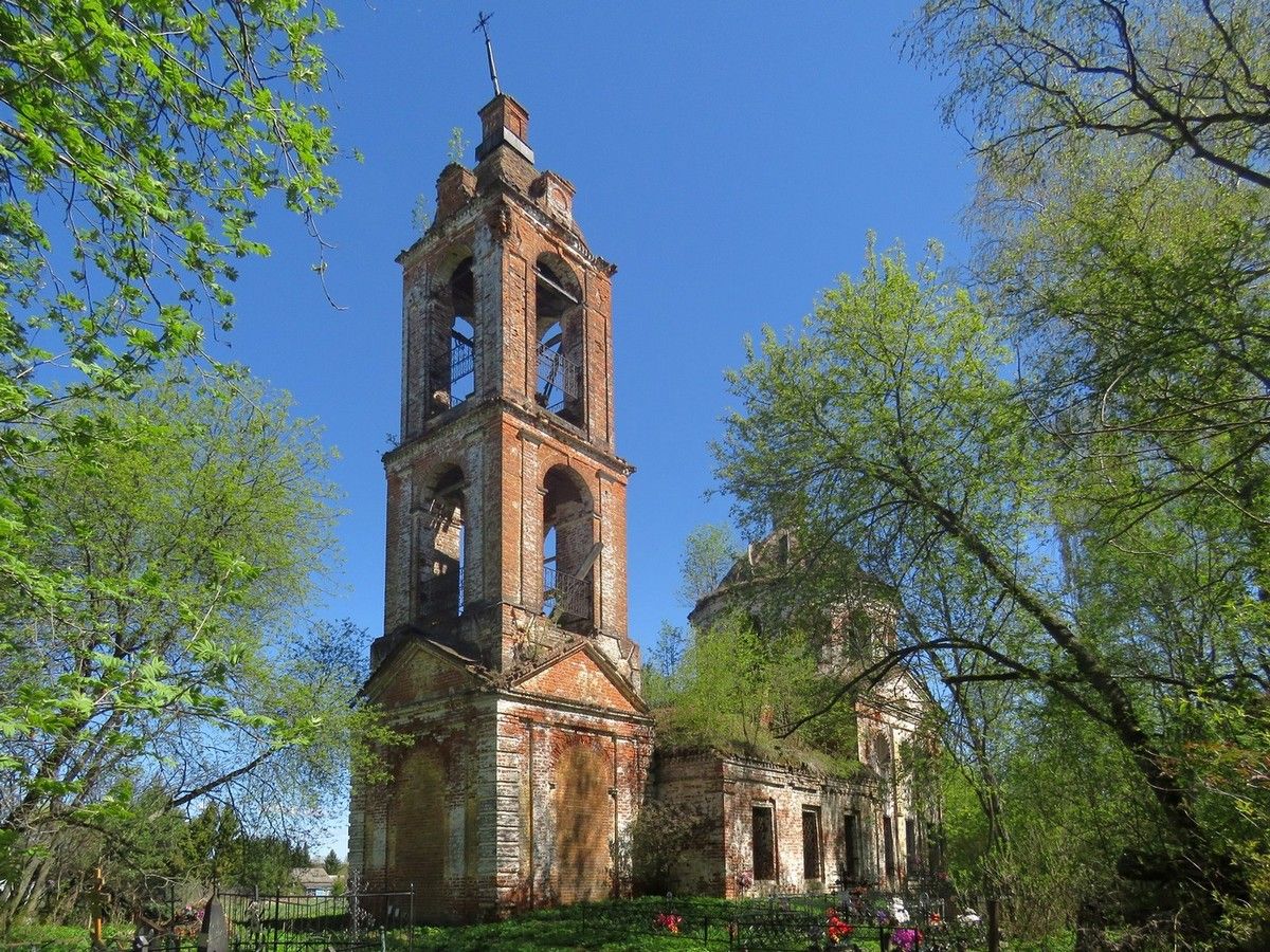 Церковь Покрова Пресвятой Богородицы, Пожарское (Переславский район и г. Переславль-Залесский, Ярославская область). фасады