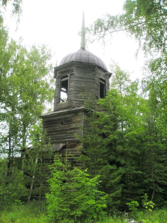 Церковь Николая Чудотворца, Содомово, урочище (Ковернинский район, Нижегородская область). общий вид в ландшафте