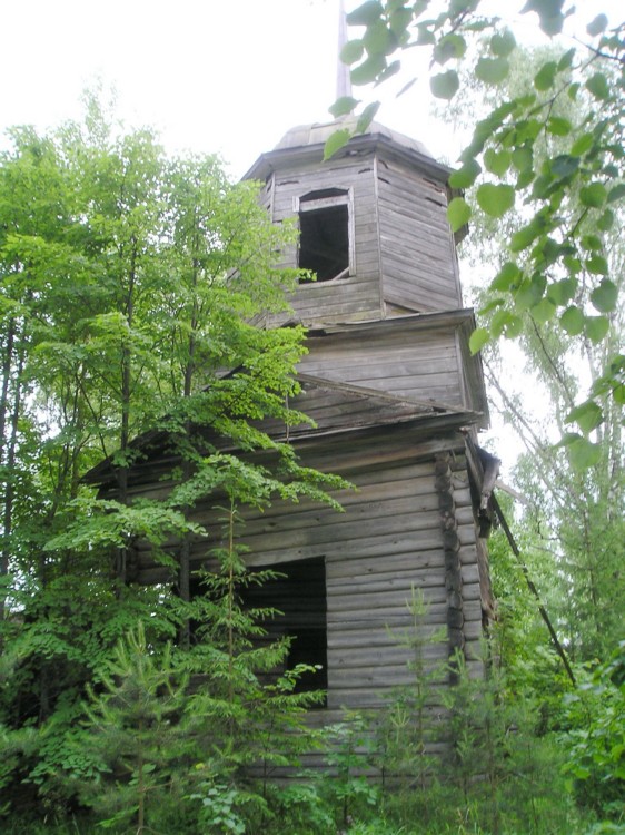 Церковь Николая Чудотворца, Содомово, урочище (Ковернинский район, Нижегородская область). общий вид в ландшафте