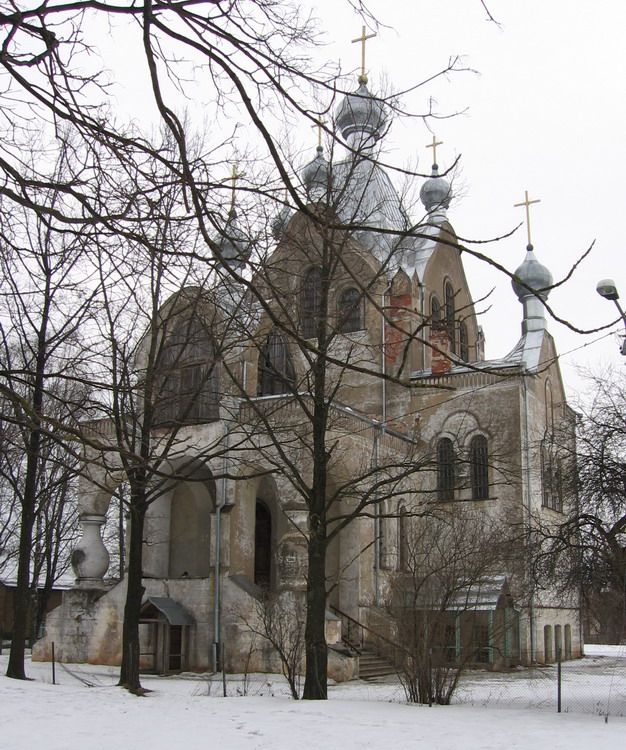 Церковь Александра Невского, Тарту (Тартумаа, Эстония). фасады