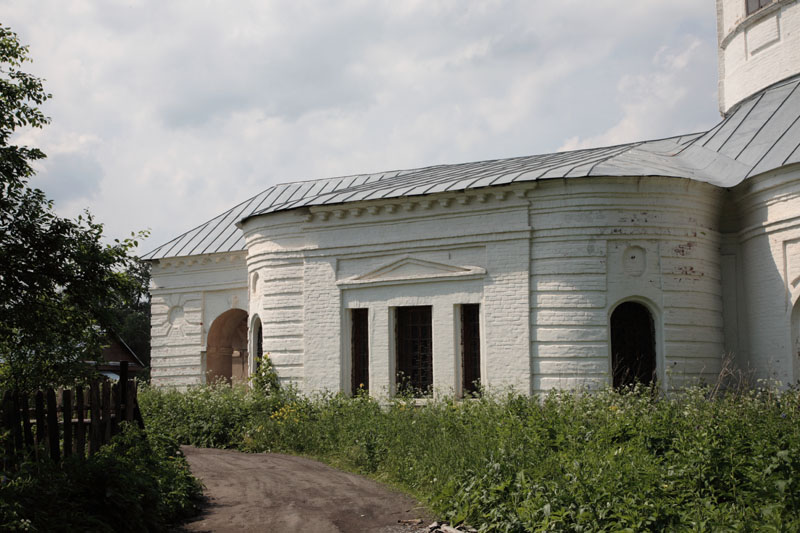 Гагаринская Новосёлка. Церковь Рождества Христова. архитектурные детали