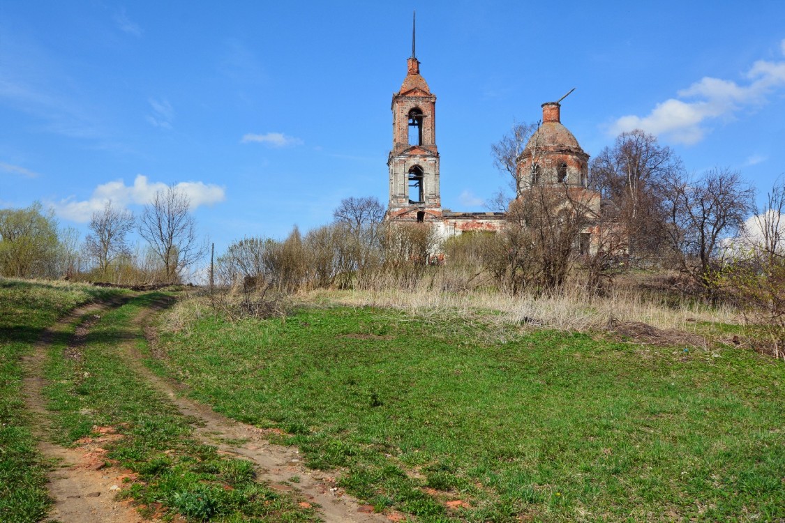 Церковь Бориса и Глеба, Матвеевское (Ростовский район, Ярославская область). фасады, Вид с юга