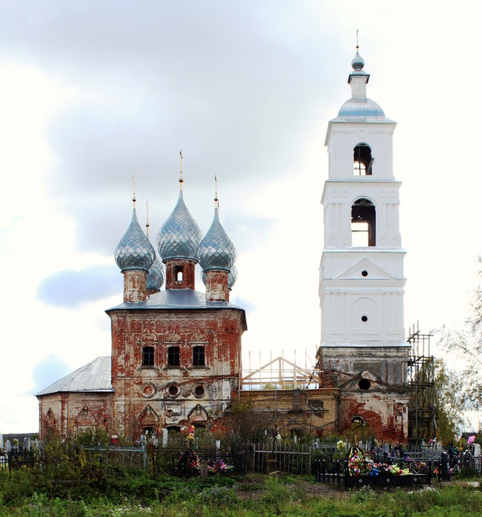 Церковь Василия Великого, Деревни (Ростовский район, Ярославская область). фасады