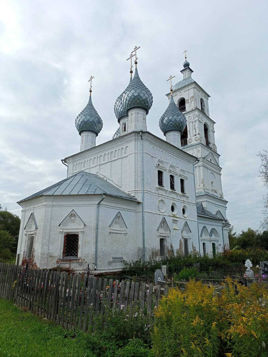 Церковь Василия Великого, Деревни (Ростовский район, Ярославская область). фасады