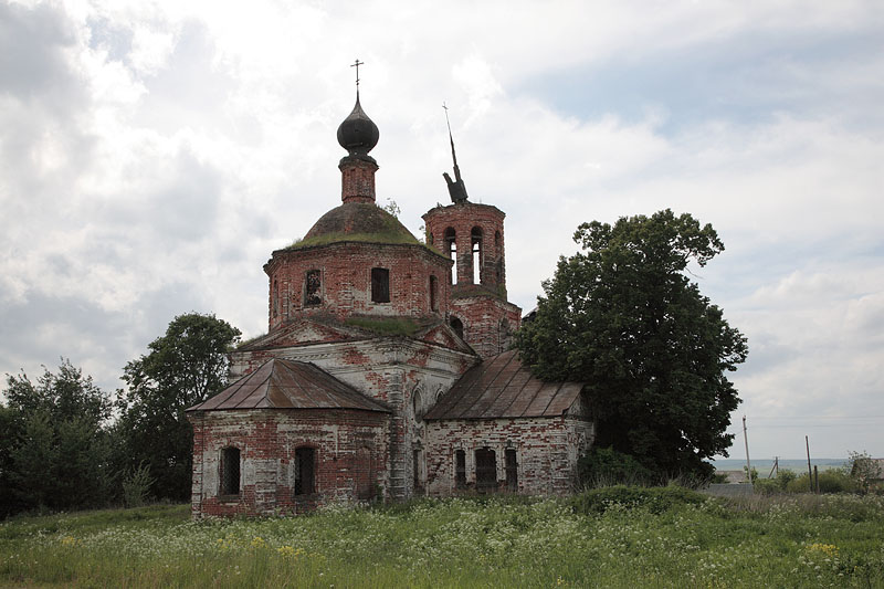 Церковь Иоанна Богослова, Подлесново (Ростовский район, Ярославская область). фасады