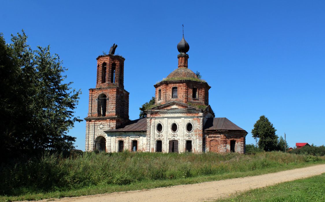 Подлесново. Церковь Иоанна Богослова. фасады