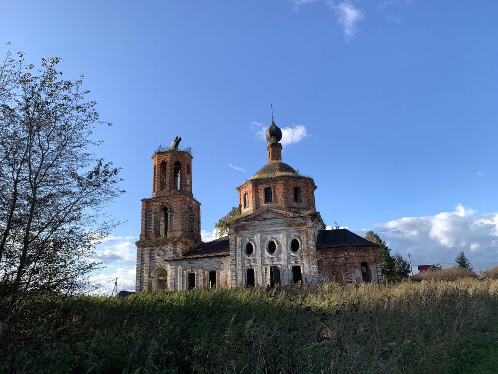 Подлесново. Церковь Иоанна Богослова. фасады