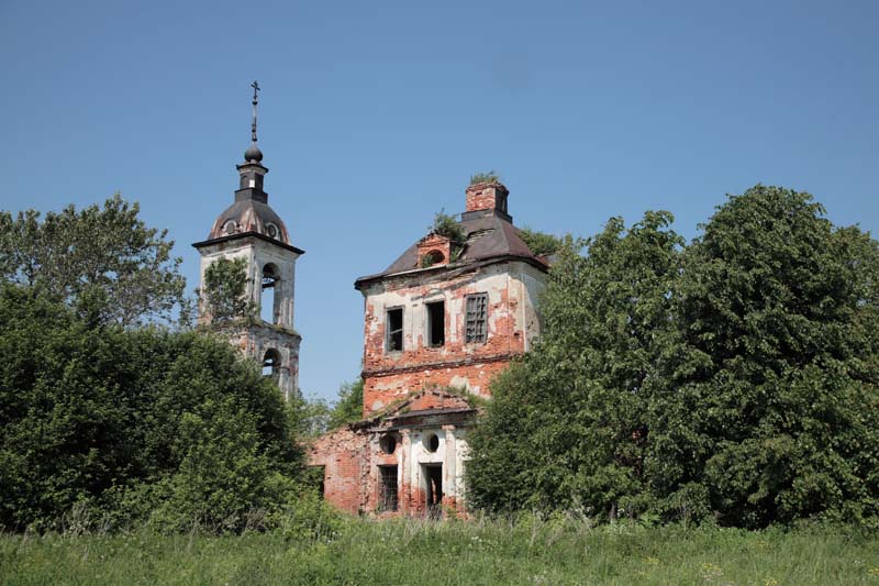 Церковь Николая Чудотворца, Веска, село (Переславский район и г. Переславль-Залесский, Ярославская область). фасады