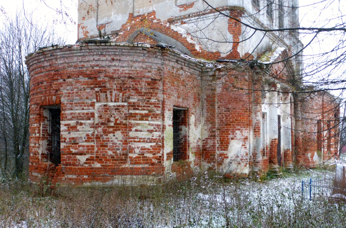 Веска, село. Церковь Николая Чудотворца. архитектурные детали