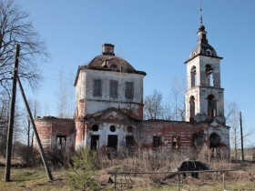 Веска, село. Церковь Николая Чудотворца