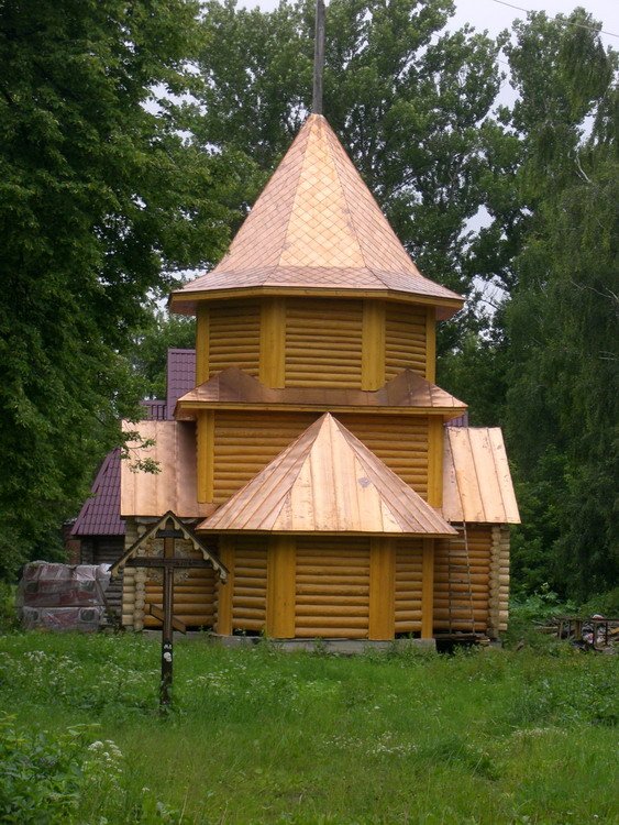 Церковь Матроны Московской, Здравница (Мытищинский городской округ и гг. Долгопрудный, Лобня, Московская область). фасады
