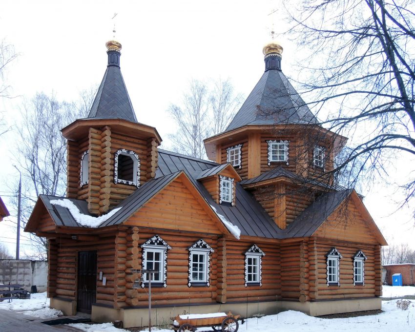 Церковь Матроны Московской, Здравница (Мытищинский городской округ и гг. Долгопрудный, Лобня, Московская область). фасады