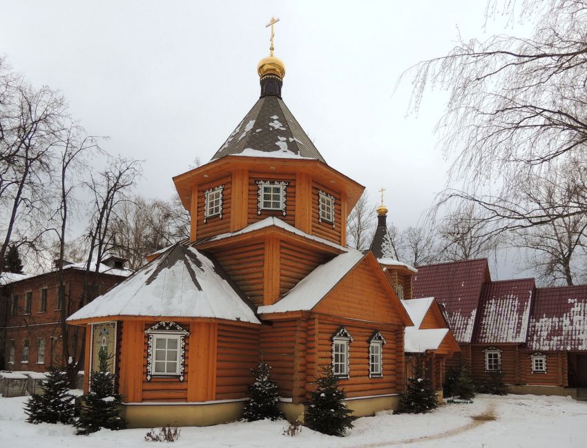 Здравница. Церковь Матроны Московской. фасады