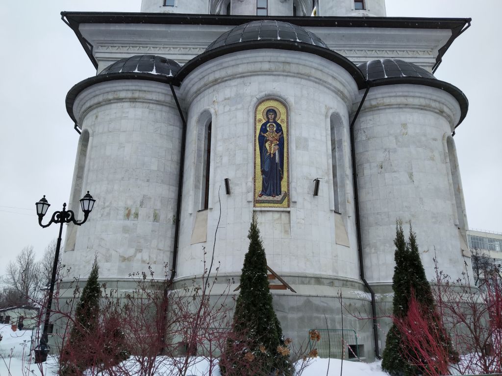 Рязанский. Церковь Введения Пресвятой Богородицы во Храм на Рязанском проспекте. архитектурные детали