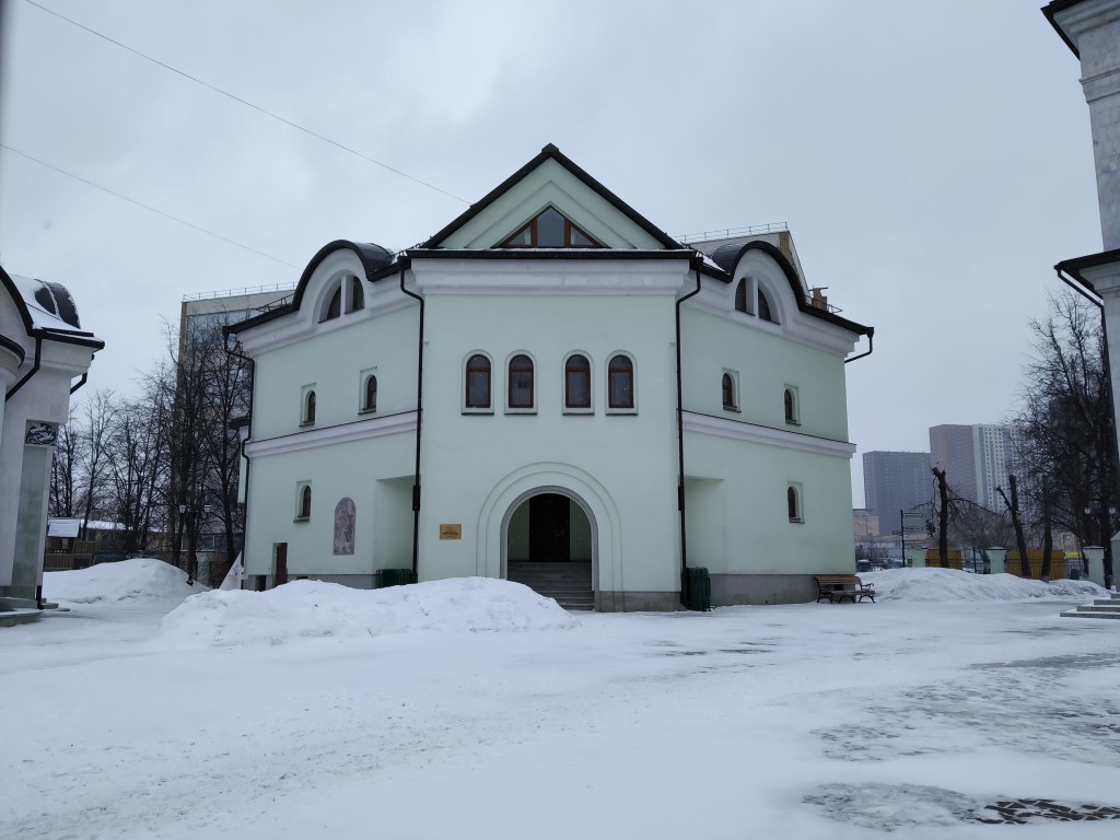 Рязанский. Церковь Введения Пресвятой Богородицы во Храм на Рязанском проспекте. дополнительная информация, дом причта