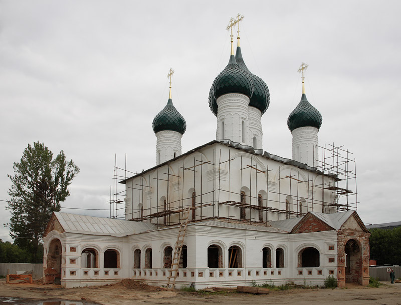 Церковь Вознесения Господня (Вознесенского прихода), Ярославль (Ярославль, город, Ярославская область). документальные фотографии